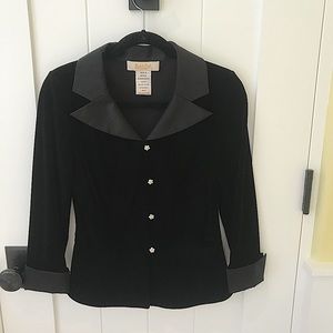 Vintage Velvet Blouse